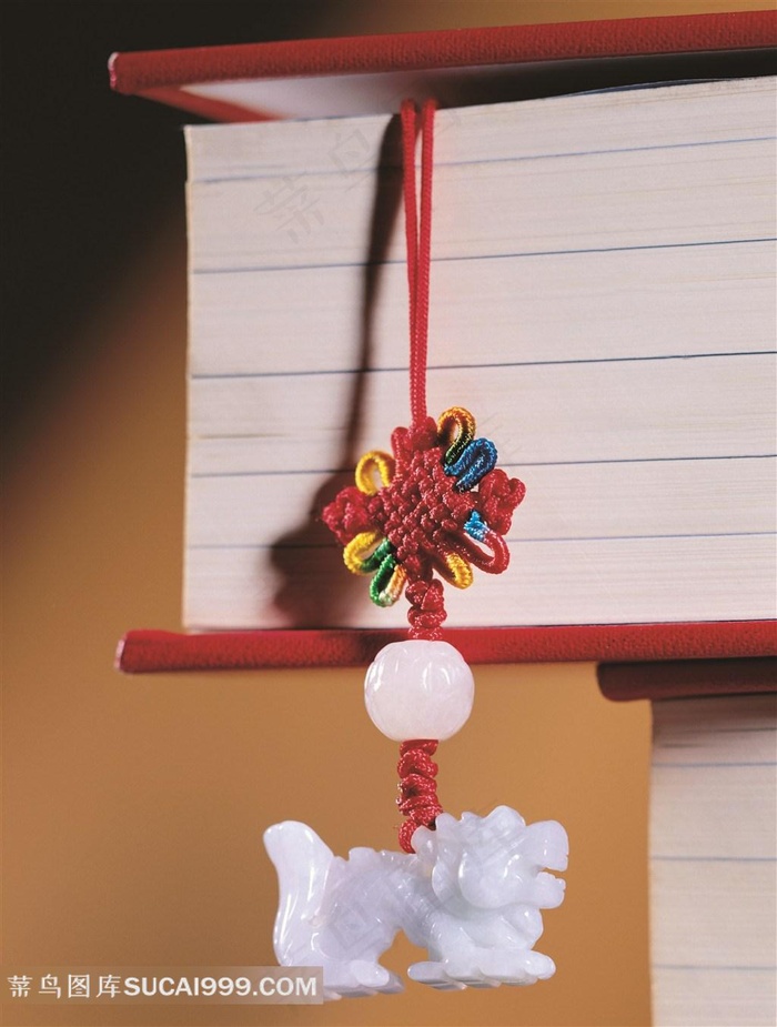 玉器龙中国结素材图片