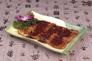 黑椒汁烧牛仔骨