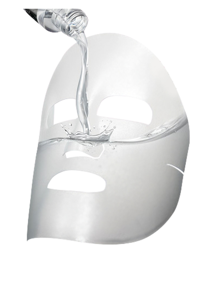 白色侧面面膜化妆品素材png