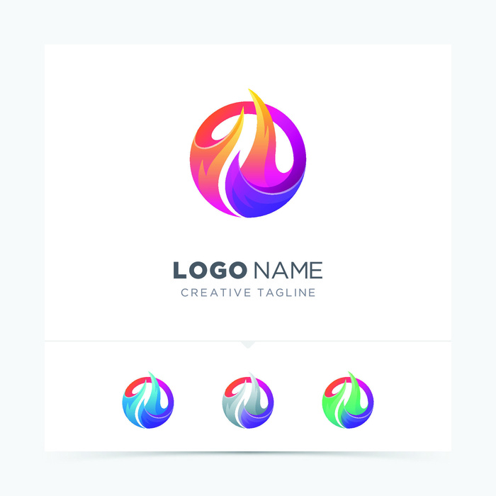 标识标志公司字母企业商标品牌LOGO设计素材矢量模板