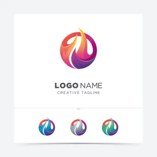 标识标志公司字母企业商标品牌LOGO设计素材矢量模板