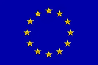 欧盟国旗背景图片