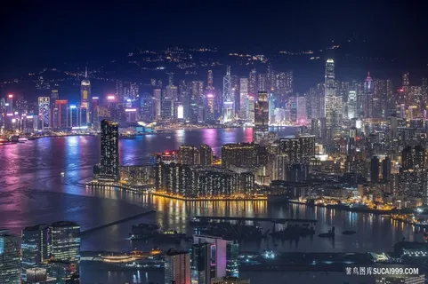 中国香港夜景图片 中国香港夜景图片