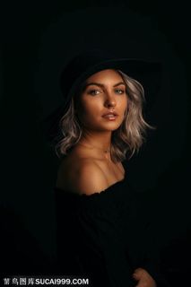 欧美冷艳美女写真图片