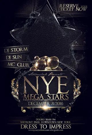 科技感多边形海报模板