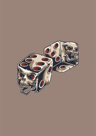 远离赌博骰子恶魔