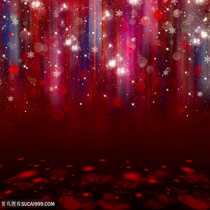 唯美红色梦幻背景高清图片