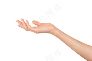 伸出的手臂和手掌高清图片手势图片