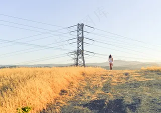 原野漫步非主流图片