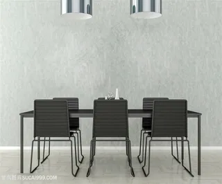 简约餐厅软装效果高清图片