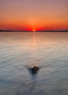 海上日出风景高清图片 海上日出风景高清图片