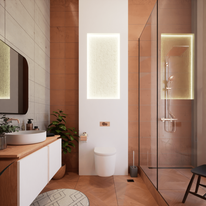 浴室现代简约风格特写场景近景(3)