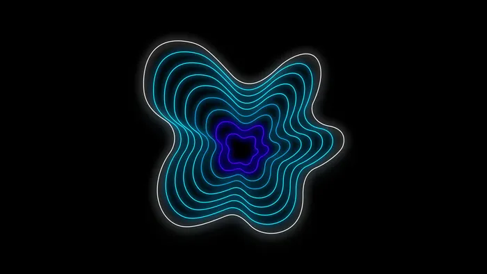 波动赛博朋克科技渐变图案素材psd模版下载