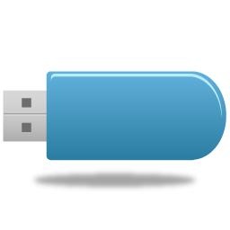USB闪存盘 PNG免抠(256x256)