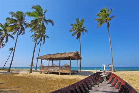 海边的小屋摄影 海边的小屋摄影