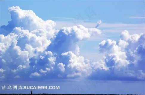 美丽蓝天白云云朵摄影风景图片 美丽蓝天白云云朵摄影风景图片