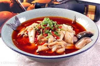 川椒片片鱼中华美食摄影图