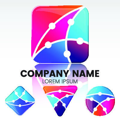 设计公司LOGO素材eps,ai矢量模版下载