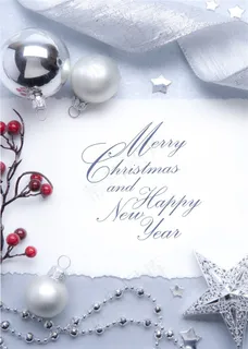 圣诞节装饰请柬海报背景高清图