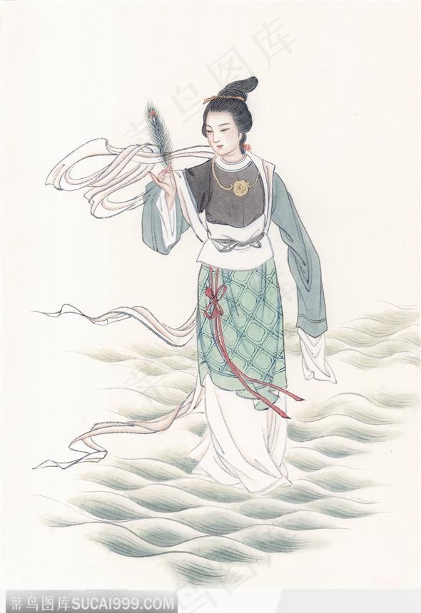 站着的淑女