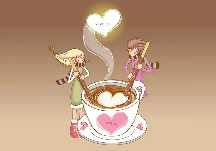 图片设计素材背景2.14情人节