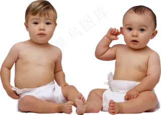 免扣图片可爱婴儿小孩  