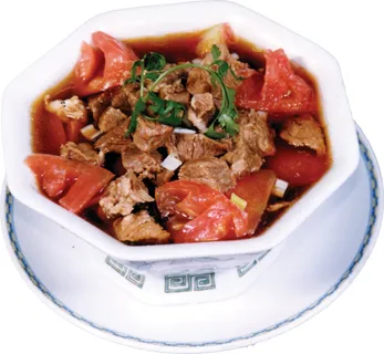 西红柿炖牛肉