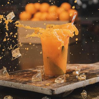 清新夏日夏季饮品摄影照片