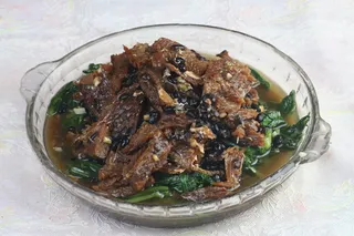 豆豉鲮鱼油麦菜18元 (1)