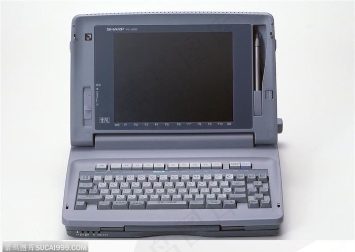 办公用品-打开的笔记本电脑