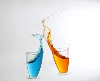 清凉夏日夏季饮品摄影图片