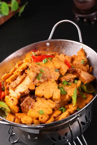 干锅千叶豆腐 (2)