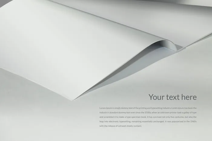 产品画册提案效果样机模板psd模版下载