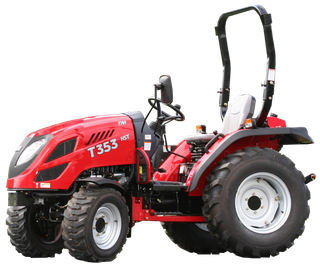 免抠红色，拖拉机，农业机械，汽车