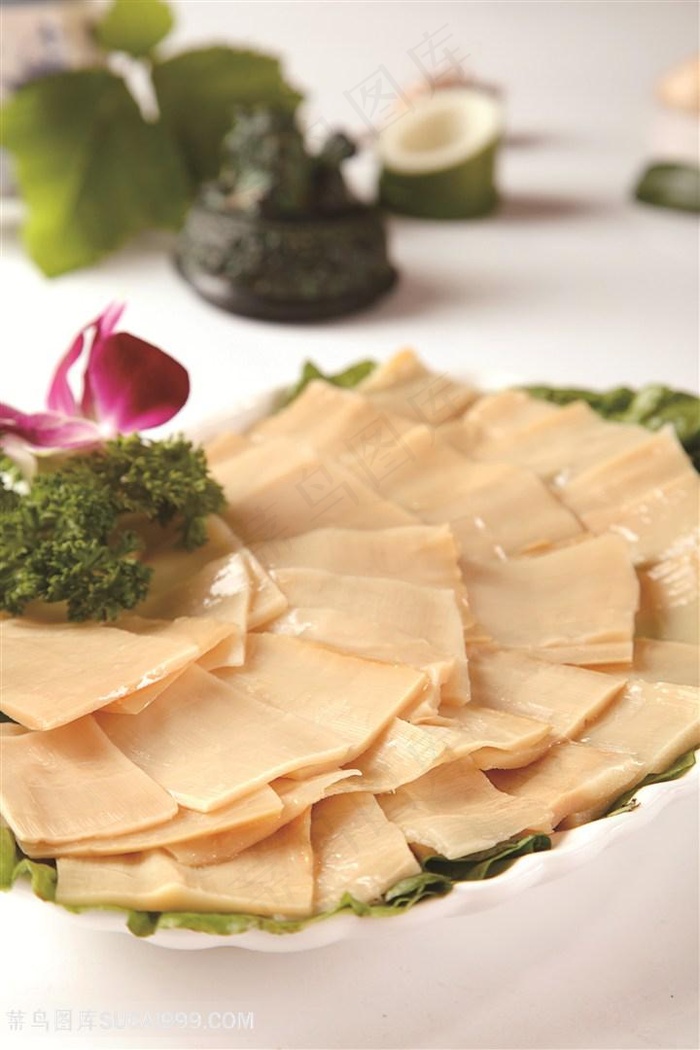 中华美食干锅笋摄影图