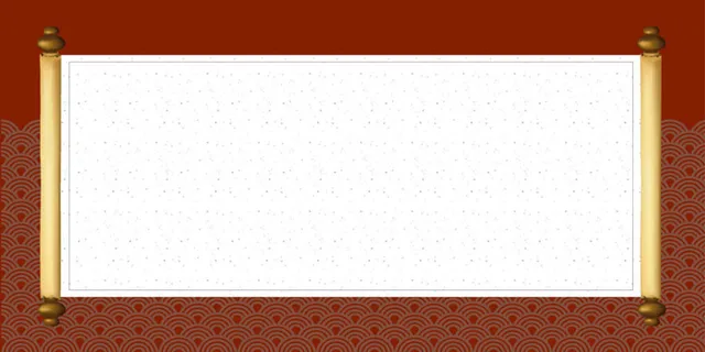 中国风传统水墨古风古典展板边框工笔画PS海报背景平面广告Ai设计素材