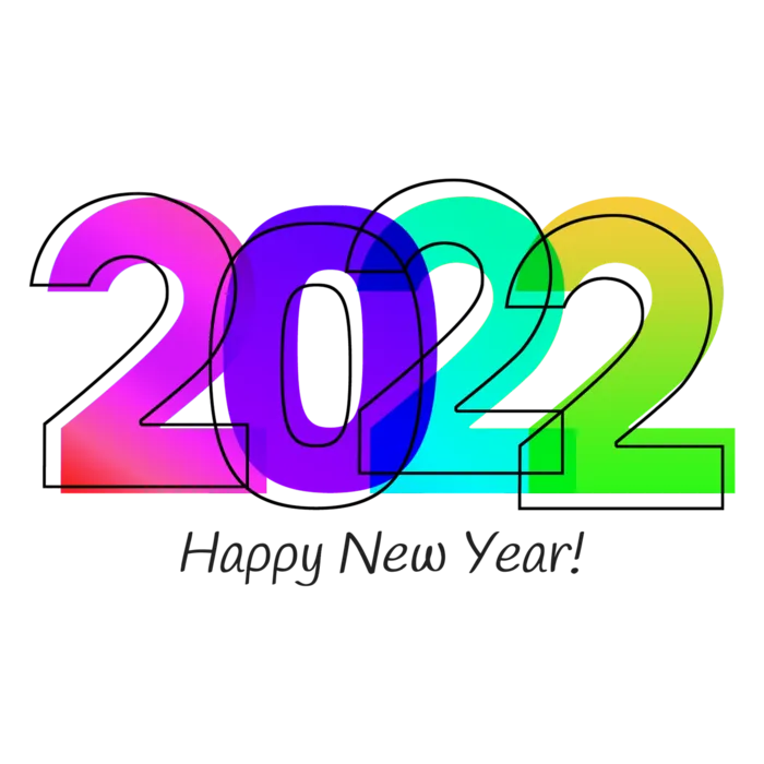 2022新年艺术创意字体虎年3D立体标题数字文字png免抠字素材