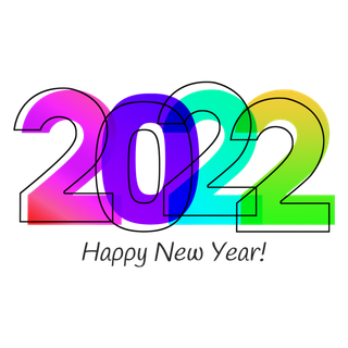 2022新年艺术创意字体虎年3D立体标题数字文字png免抠字素材