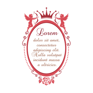 丘比特卡通情人节