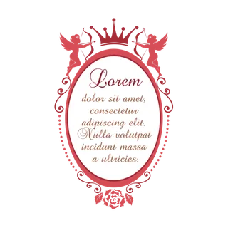 丘比特卡通情人节