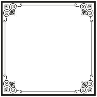 欧式复古线条边框花纹AI矢量LOGO角框花边分割线设计PSD卡片素材