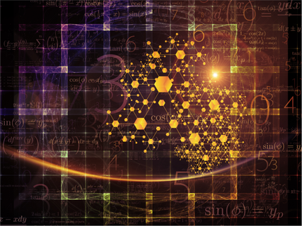 信息数码高科技创意背景