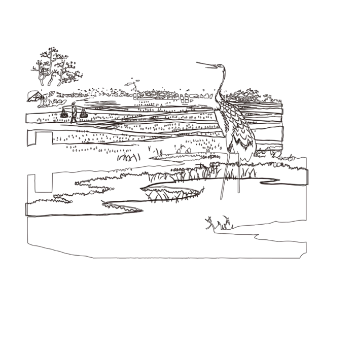山水画素材中国风水墨画素材元素中国画