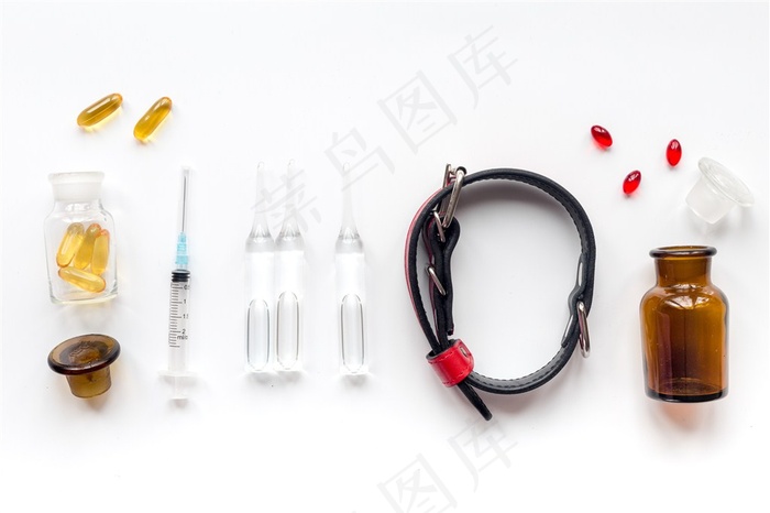 透明针具和项圈