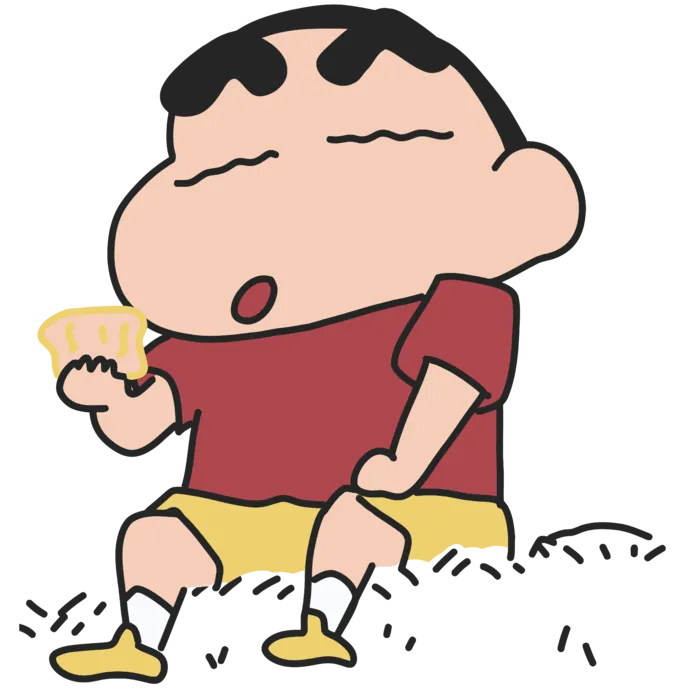蜡笔小新可爱人物免扣素材