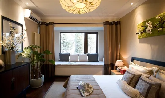 舒适的卧室家居设计高清图片