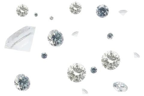 蓝色简约珠宝钻石