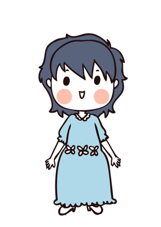 简约风PNG卡通小人动漫动画人物免扣图片素材 (35)