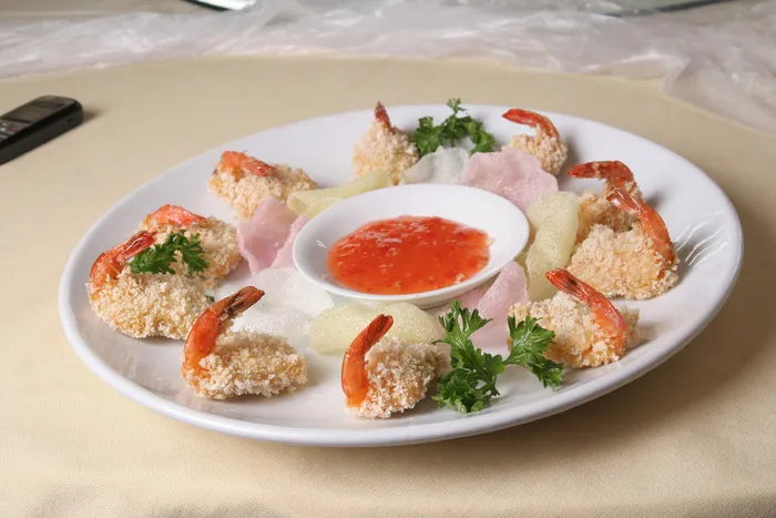 香蕉酥大虾48元 (1)