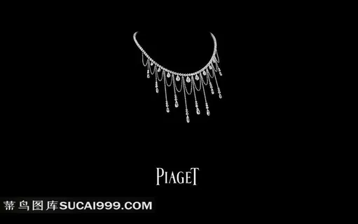伯爵钻石珠宝项链素材